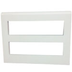 LEGRAND MYRIUS PLATE+FRAME 12M WHITE NRI-673212
