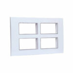 LEGRAND LYNCUS PLATE+FRAME 16M WHITE-677516
