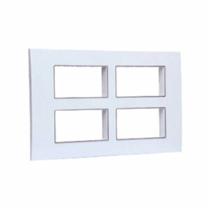 LEGRAND LYNCUS PLATE+FRAME 16M WHITE-677516