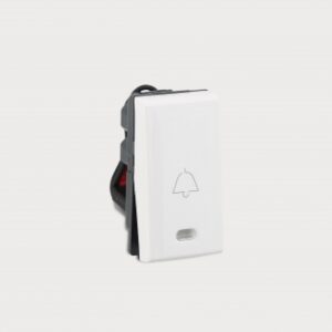 LEGRAND MYRIUS 6A BELL PUSH1W1M IND WHITE NRI-673021