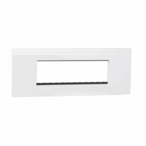LEGRAND MYRIUS PLATE+FRAME 6M WHITE NRI-673206