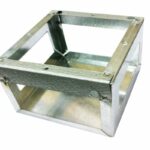 Metal junction box 15x4