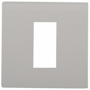 LEGRAND MYRIUS PLATE+FRAME 1M WHITE NRI-673201