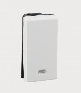 LEGRAND MYRIUS 16A SWITCH 1W1M IND WHITE NRI-673010