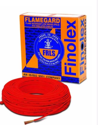 Finolex MultiStrand Wire Flameguard (180m) 4 Sqmm -Red