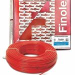 Finolex Multistrand Wire Red Silver 4sqm-90m