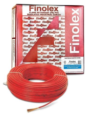 Finolex Multistrand Wires Gold -Red 2.5sqm 90m