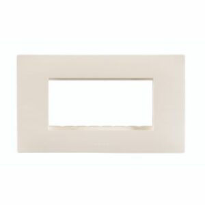 LEGRAND LYNCUS PLATE+FRAME 4M WHITE-677504