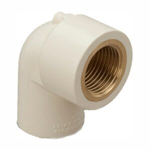 Finolex Cpvc Red Brass Elbow 3/4" X 1/2"