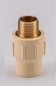 Finolex Cpvc Red Brass MTA 1" X 1/2"