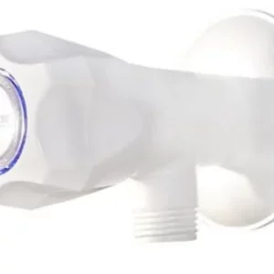 Watertec M Series Right Angle Stop Valve 1/2-Ivory