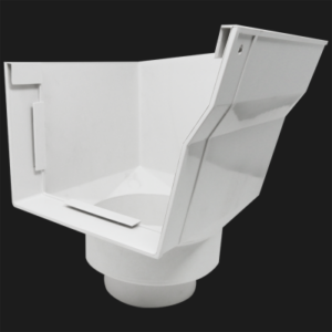 Aizar Square Pathy End Drop Grey 160mm