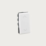 LEGRAND MYRIUS 6A SWITCH 2W1M WHITE NRI-673001