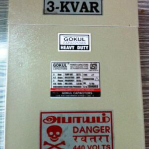 Gokul Power Capacitor 3p 3 Kvr