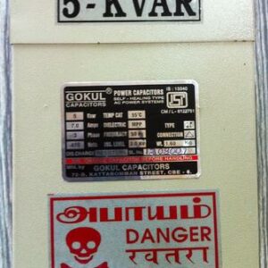 Gokul Power Capacitor 3p 5kvr