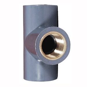 Finolex Pvc Brass Tee 3/4" X 1/2"