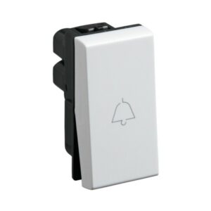 LEGRAND MYRIUS 6A BELL PUSH 1W1M WHITE NRI-673020