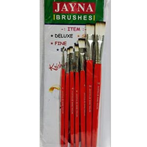 Jaya Art Set Brush Flat
