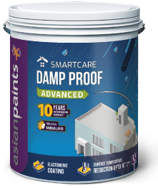 Asianpaints Smart Care Advanced Damp Proof White 4ltrs
