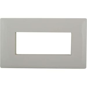 LEGRAND MYRIUS PLATE+FRAME 4M WHITE-679504