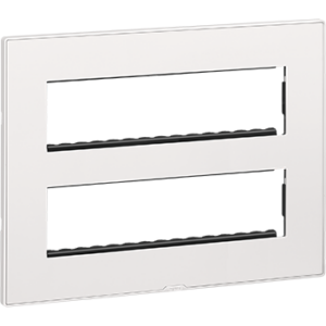 LEGRAND MYRIUS PLATE+FRAME 16M WHITE-679516