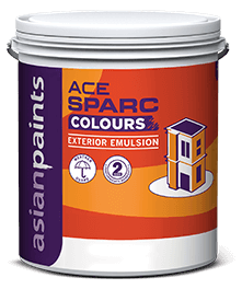 Asian Paints Ace Sparc Exterior Emulsion Jolyhly-4L