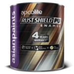 Asian paints Apcolite Rust Shield Enamel BLACK 1LT