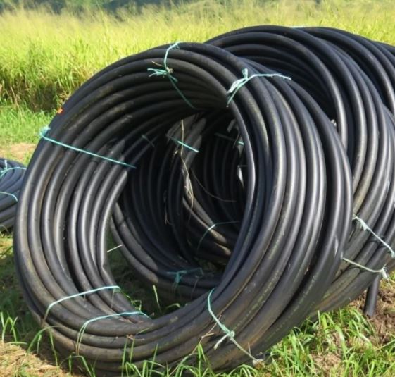 Sujay Hdpe Hose 4kg 1 1/4" 40mm (PE 63) White Coated