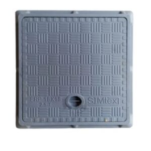 FRP Manhole Cover Grey 2.5x2.5