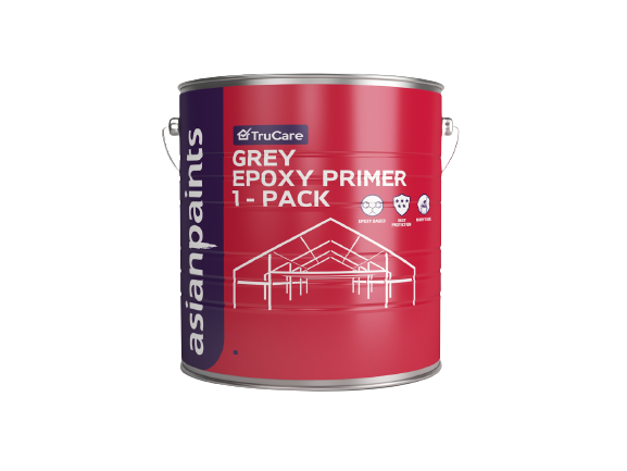 Asian Paints Epoxy 1Pk Primer Light Grey 1L